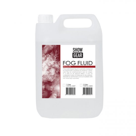 Show Gear Fog Fluid Regular - Medium 5 Lit.