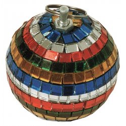 Zrkadlová guľa 5 cm Farebná