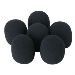 DAP DWS-66 Microphone windscreen set, 6 pcs Black DAP DWS-66 Microphone windscreen set, 6 pcs Black