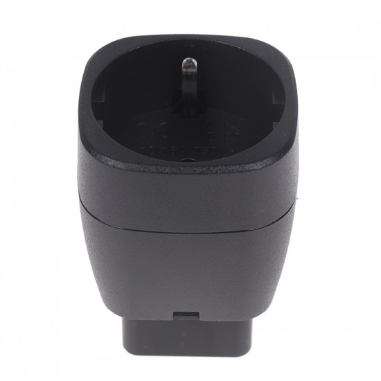 Adaptér-Redukcia 230V IEC C14 male / Shucko female