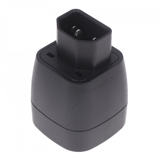 Adaptér-Redukcia 230V IEC C14 male / Shucko female