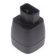 Adaptér-Redukcia 230V IEC C14 male / Shucko female