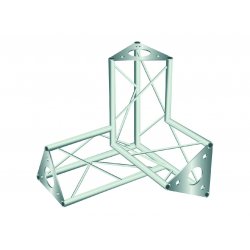 DECOTRUSS SAL-34 corner 3-way \/ left silver DECOTRUSS SAL-34 corner 3-way \/ left silver
