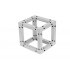 DECOTRUSS Quad Corner Block Silver
