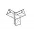 DECOTRUSS SAL-31 Corner 3-Way /\ right silver