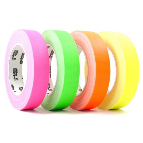 Gaffa Fluorescent tape 24mm/25m oranžová