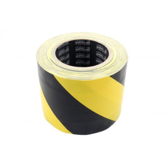 Gaffa tunelová páska čierno-žltá 100mm/25m