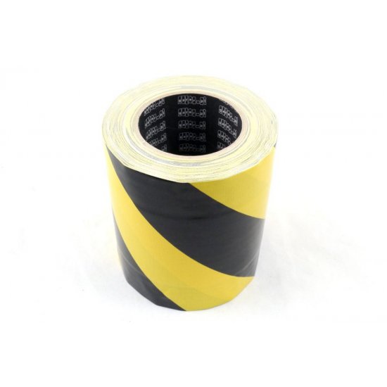 Gaffa tunelová páska čierno-žltá 150mm/25m