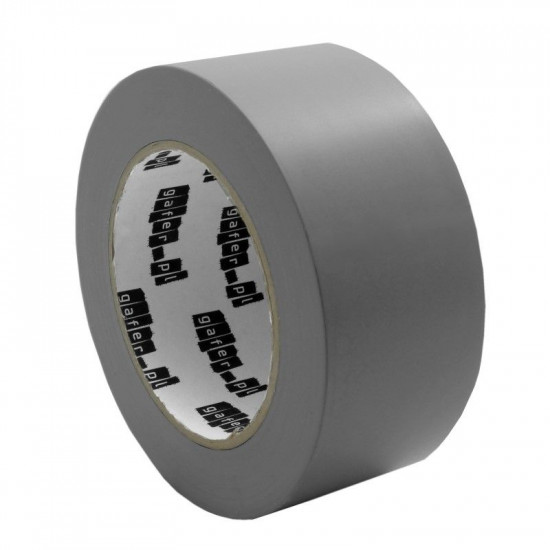 GAFER Dance Floor Tape PVC 50mm x 33m šedá matná