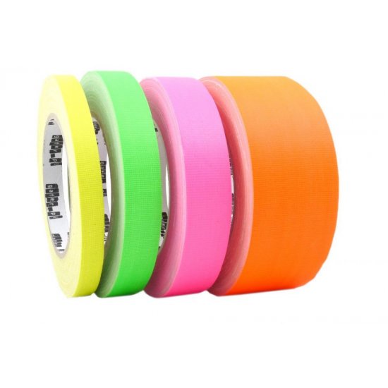 Gaffa Fluorescent tape 24mm/25m žltá