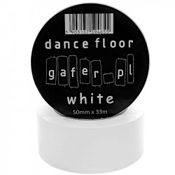 GAFER Dance Floor Tape PVC 50mm x 33m biela matná