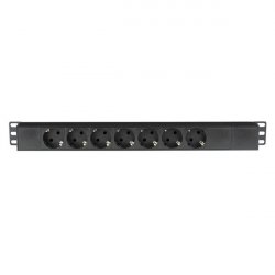 ShowTec19" 1U Socketstrip 7 - Power distributor
