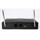 UHF20 Set dvoch bezdrôtových UHF mikrofónov.