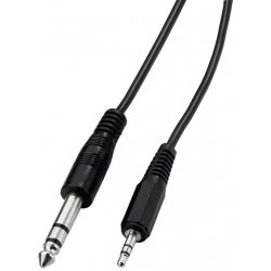 Moancor ACS-2635 Jack 6,3 Stereo-Jack 3,5 Stereo 2m Moancor ACS-2635 Jack 6,3 Stereo-Jack 3,5 Stereo 2m