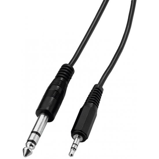 Moancor ACS-2635 Jack 6,3 Stereo-Jack 3,5 Stereo 2m