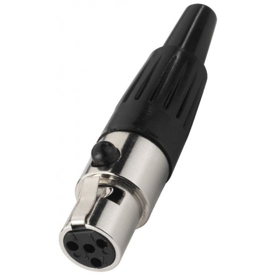 XLR-407 / J mini XLR 4-pin Female