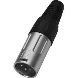 XLR-804/P male 4-pin na kábel XLR-804/P male 4-pin na kábel