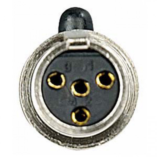 DAP N-CON Mini XLR 4P Plug - female Cable