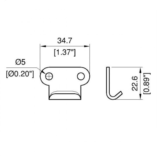 Penn Elcom  LE-1091 platnička pre kufrový uzáver