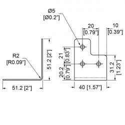 Penn Elcom B1136z "L" spojka  veľká