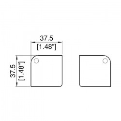 Penn Elcom C7082z  roh plochý 37mm