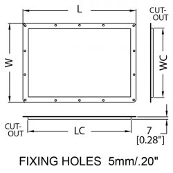Penn Elcom D2115z  miska 222x172mm