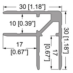 Penn Elcom 0162 casemaker 10mm dĺžka / 1m