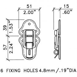 Penn Elcom L0565z kufrový zámok