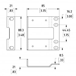 Penn Elcom R2292-RSB-KIT 1-pár
