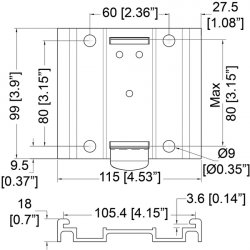 Penn Elcom W0093/NB botička pre koliesko Penn Elcom W0093/NB botička pre koliesko