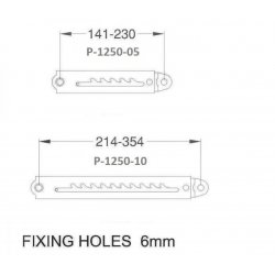 Penn Elcom P1250-05 teleskopický pánt : 1 pár