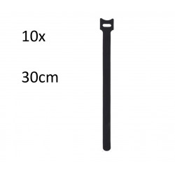 Suchý zips 30cm Sada 10ks