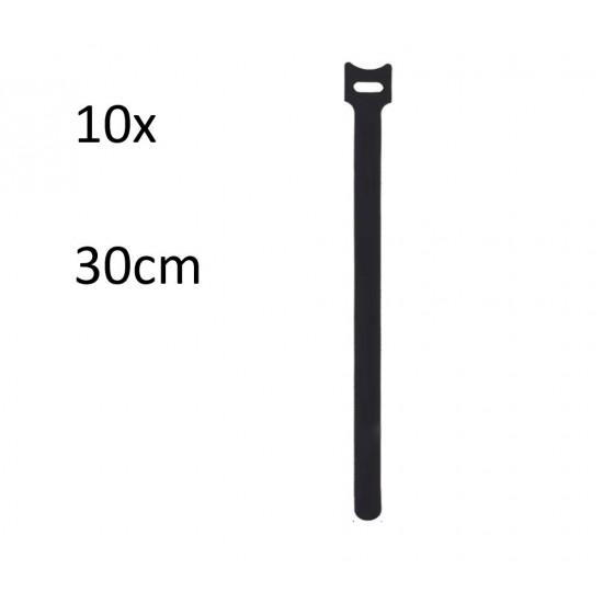 Suchý zips 30cm Sada 10ks