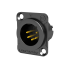 Seetronic MJ5F2C-BG XLR 5P Chassis Male Gold Black