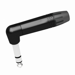 Seetronic Jack Plug 6.3 mm Stereo - 90° Seetronic Jack Plug 6.3 mm Stereo - 90°