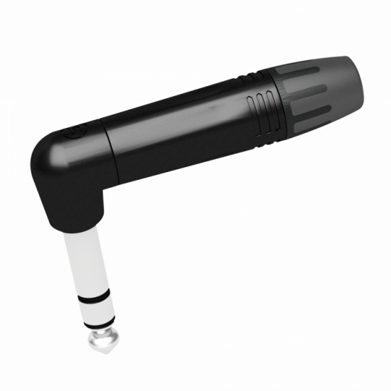 Seetronic Jack Plug 6.3 mm Stereo - 90° Seetronic Jack Plug 6.3 mm Stereo - 90°