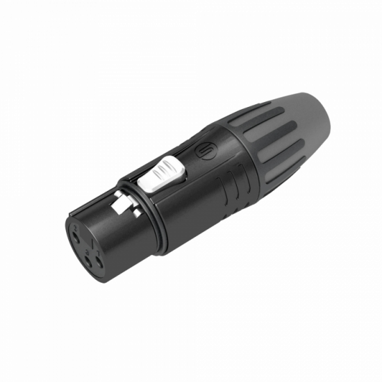 Seertonic SCMF3BG XLR Female 3-pin na kábel Gold Seertonic SCMF3BG XLR Female 3-pin na kábel Gold
