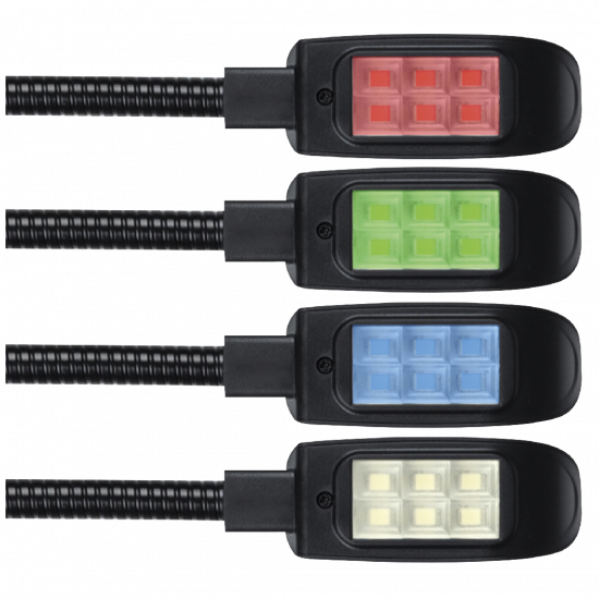 Lampa LED na mix s XLR 4-pin konektorom - Showgear GooseLight XLR 4p. RGBW Lampa LED na mix s XLR 4-pin konektorom - Showgear GooseLight XLR 4p. RGBW