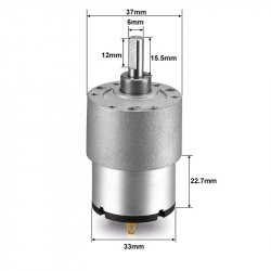 Motor DC 12V-22RPM