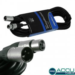 Accu Cable PRO XLR-XLR 1m Accu Cable PRO XLR-XLR 1m