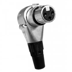 Accu-cable XLR 90° female