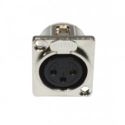 Accu-cable XLR female panelový Accu-cable XLR female panelový