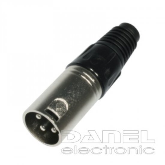 Accu Cable XLR male 3-pin