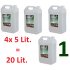 ADJ Fog Juices 1 - Light  4x5 Lit. PACK