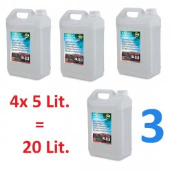 ADJ Fog Juices 3 - Heavy 4x5 Lit. PACK ADJ Fog Juices 3 - Heavy 4x5 Lit. PACK