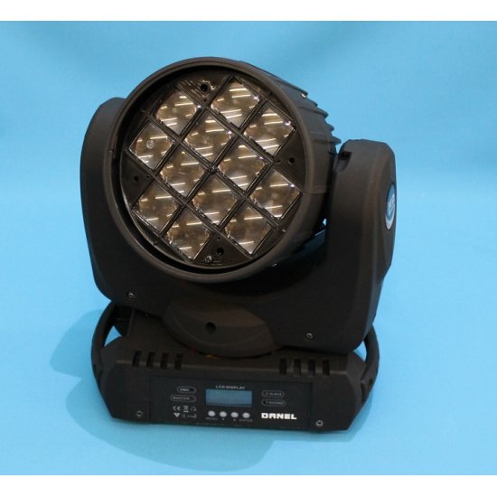 Danel  LED  Flower Beam Q-12x12W RGBW 2-PACK
