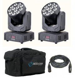 Danel Pocket Wash HEX 6v1 (12x12W) 2-PACK