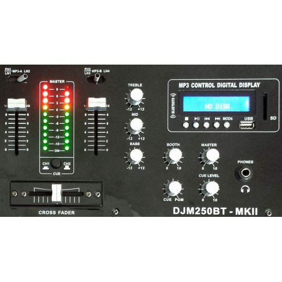 Ibiza Sound DJM250BT-MKII