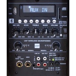 Ibiza Sound PORT15UHF-BT-FM-MP3 Ibiza Sound PORT15UHF-BT-FM-MP3