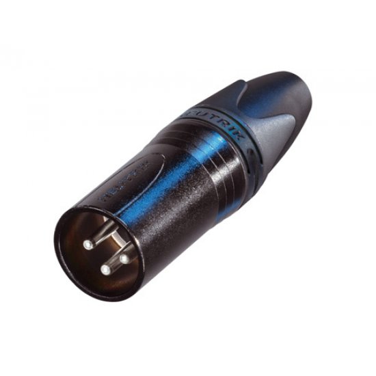 Neutrik NC3MXX-BAG (male cable black)